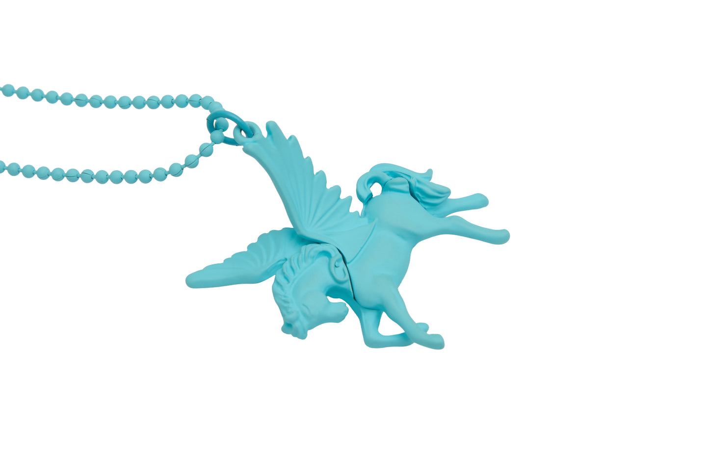 【6/5予約配送】(韓国発送)SY HORSE NECKLACE (SKY BLUE)
