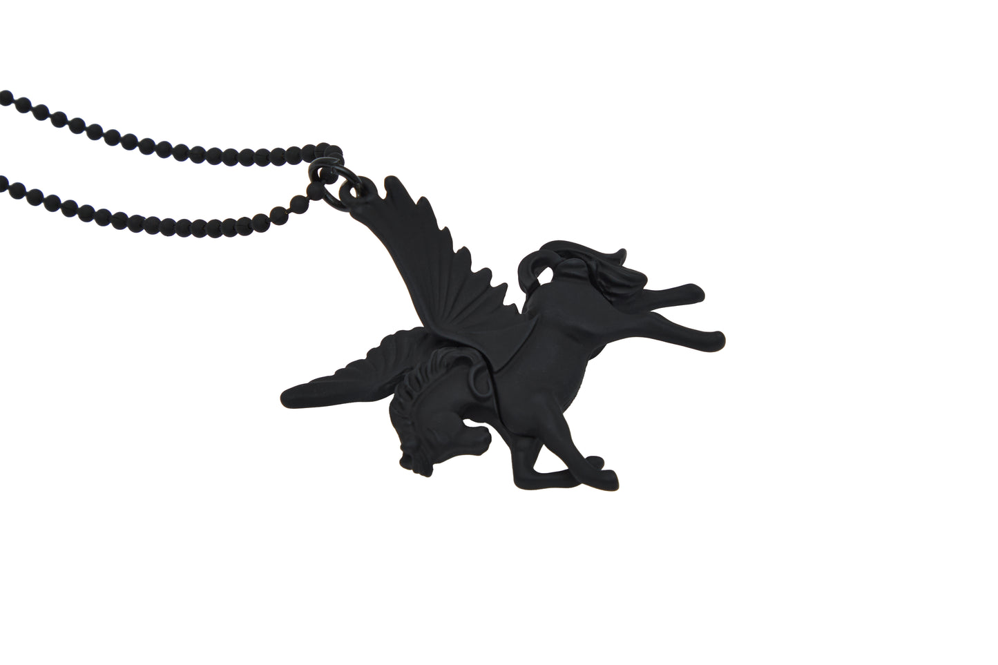 (韓国発送)SY HORSE NECKLACE (BLACK)