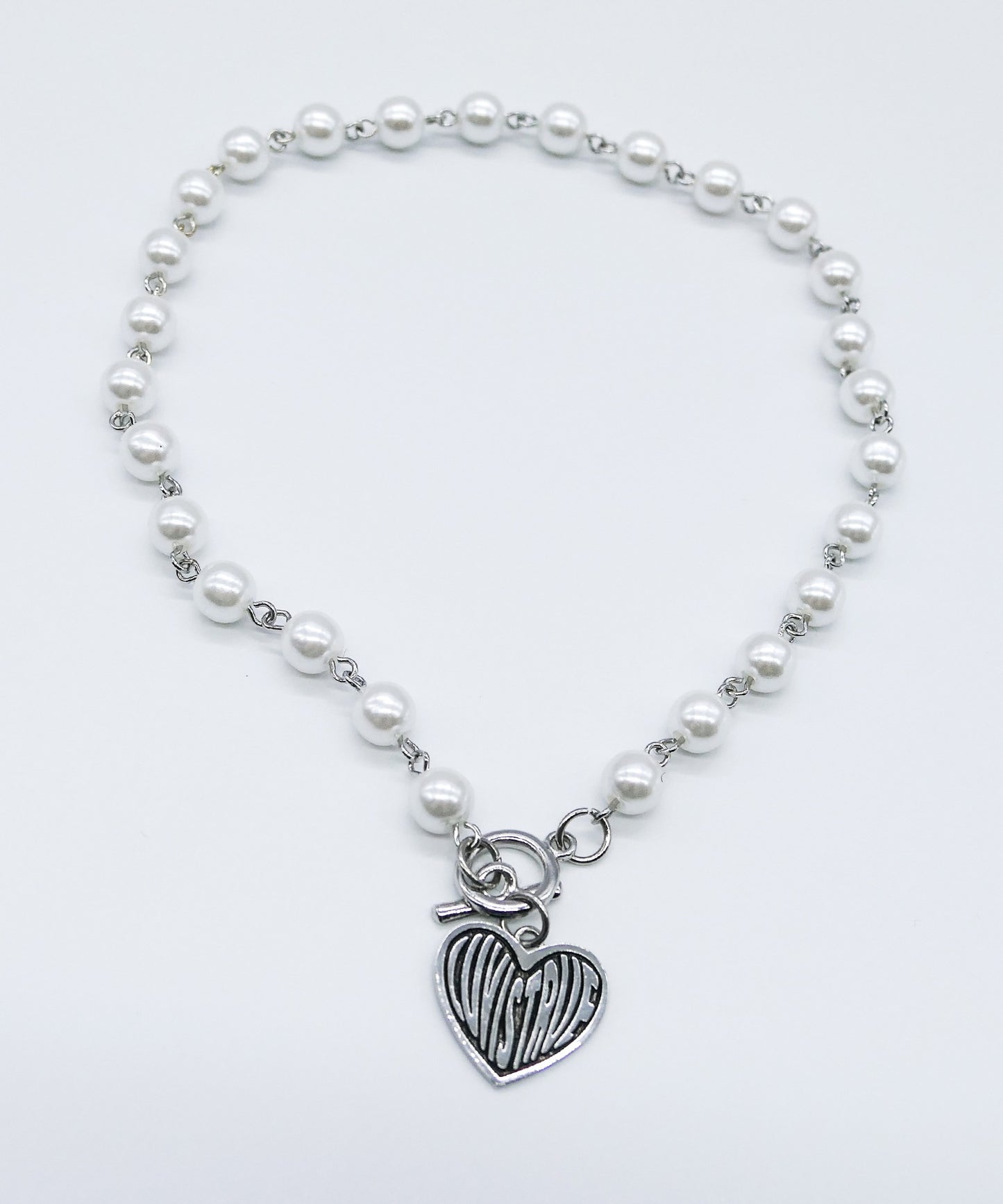 (韓国発送)IN PEARLS CHOKER (SILVER)
