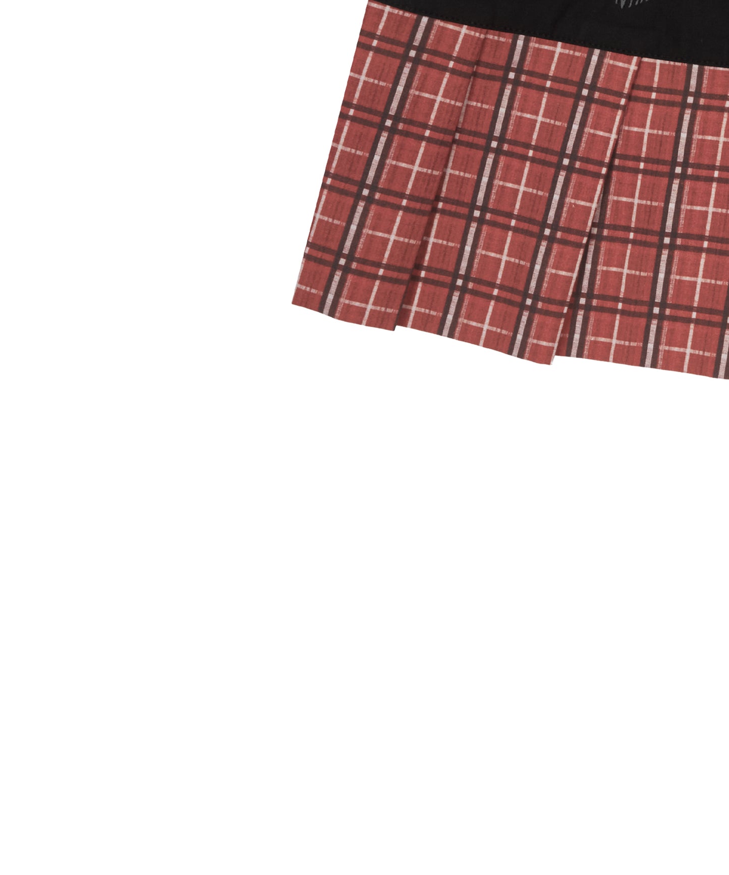 (国内発送)SHUGO CHARA! CHECK SKIRT RED