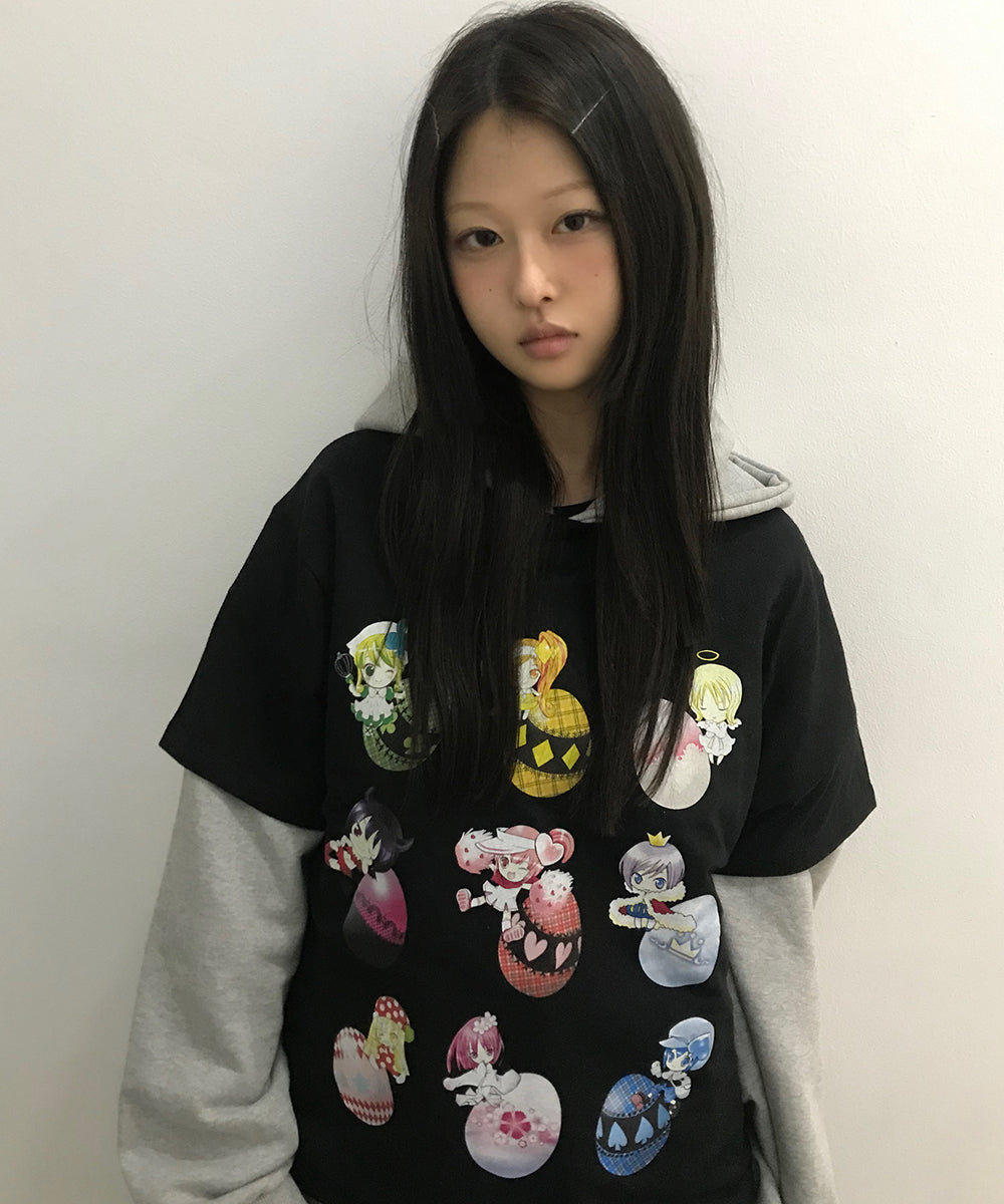 (国内発送)SHUGO CHARA! GROUP TEE BLACK
