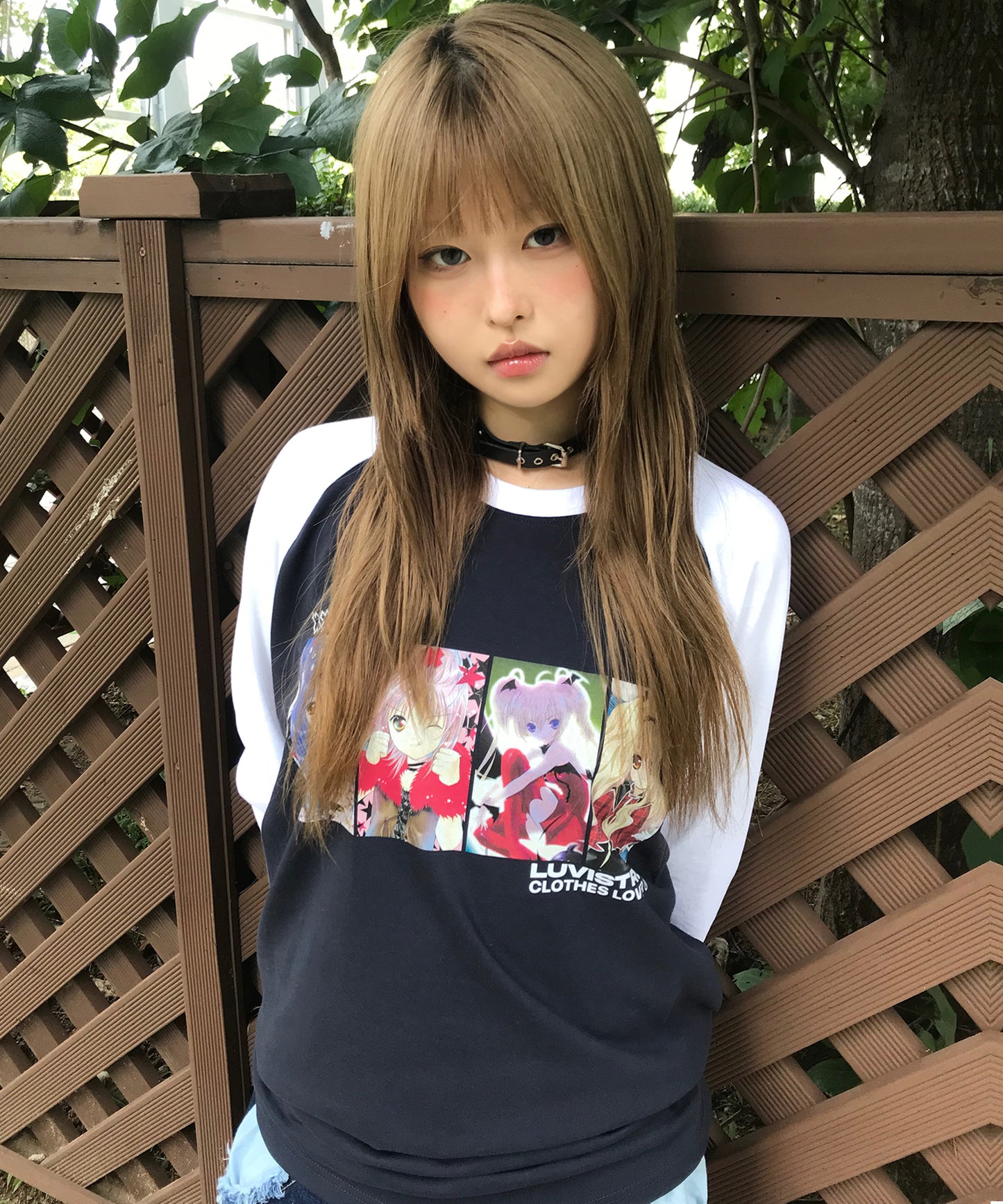 (国内発送)SHUGO CHARA! RAGLAN TEE NAVY