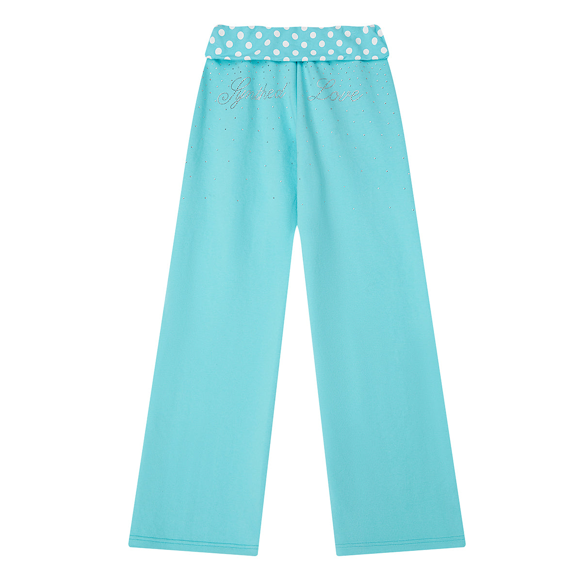 (韓国発送)SY CRYSTAL FOLDING PANTS (BLUE)
