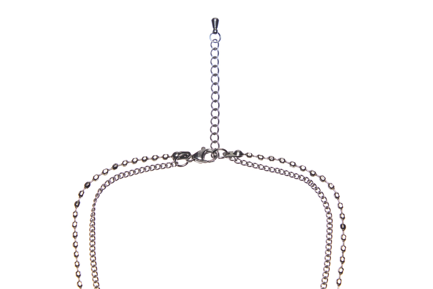 （韓国発送）EL LAYERED NECKLACE (SILVER)