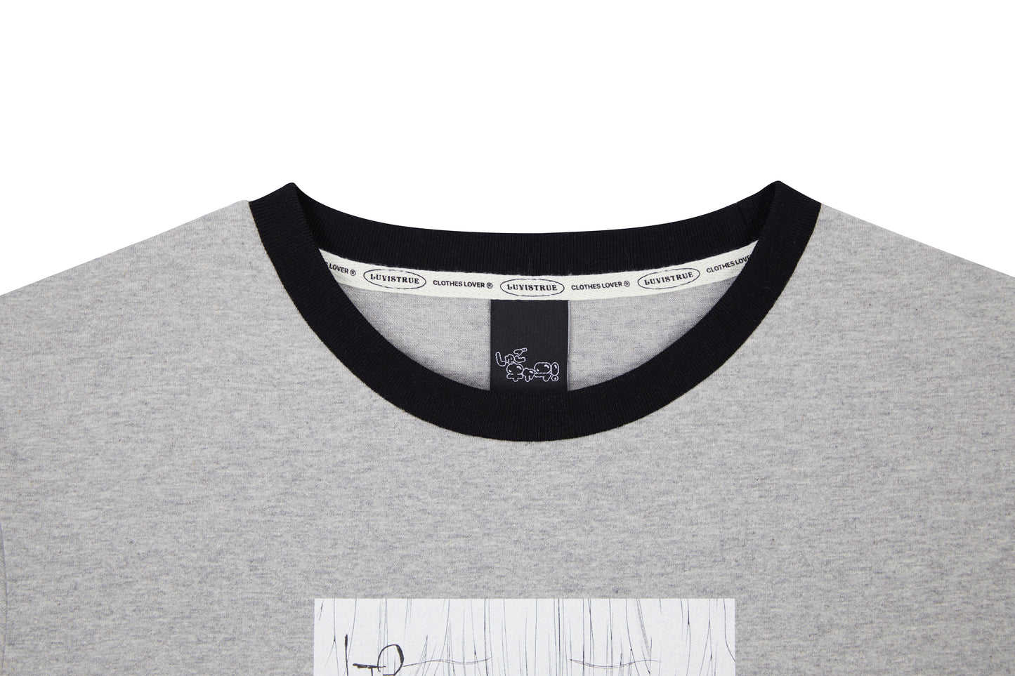 （韓国発送）SHUGO CHARA! RIMA RINGER TEE (GRAY)
