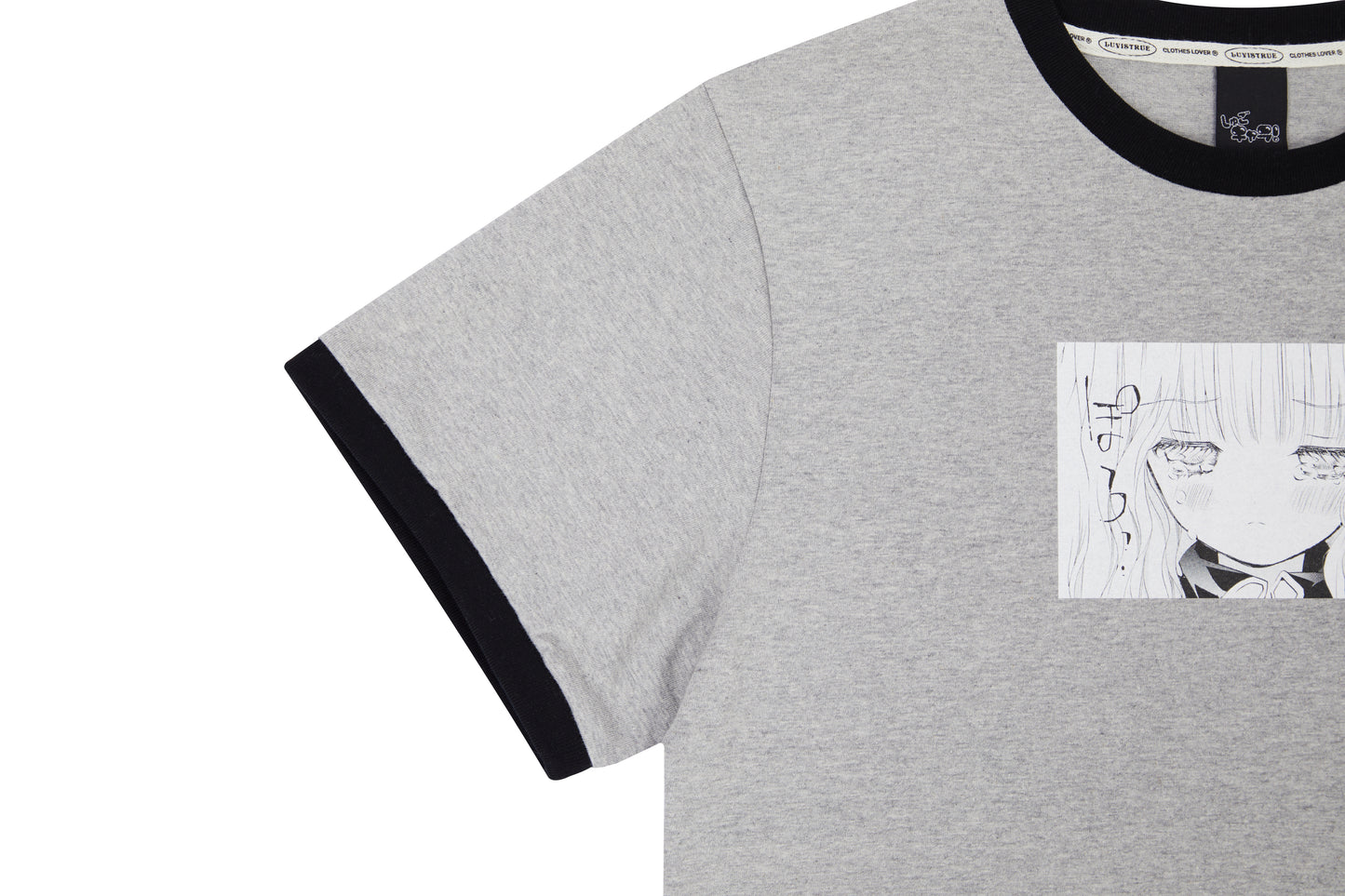 （韓国発送）SHUGO CHARA! RIMA RINGER TEE (GRAY)