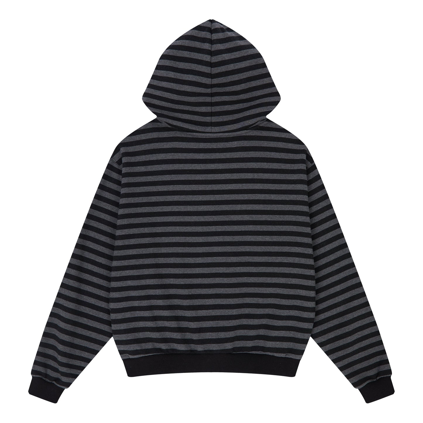 （韓国発送）SHUGO CHARA! STRIPE HOOD ZIPUP (BLACK)