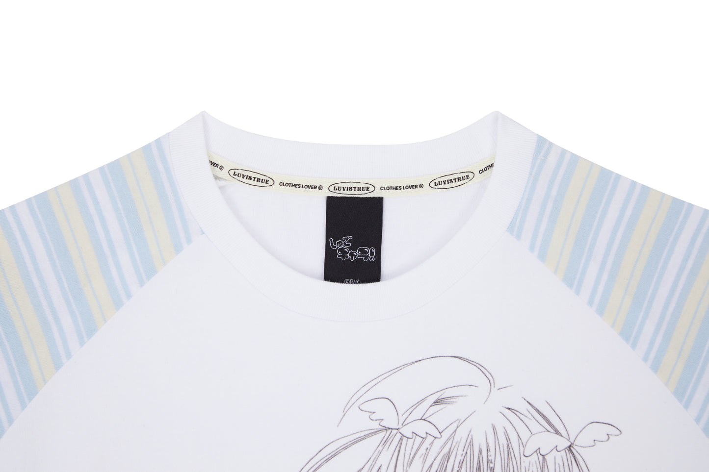 （韓国発送）SHUGO CHARA! RAGLAN LONG SLEEVE (WHITE)
