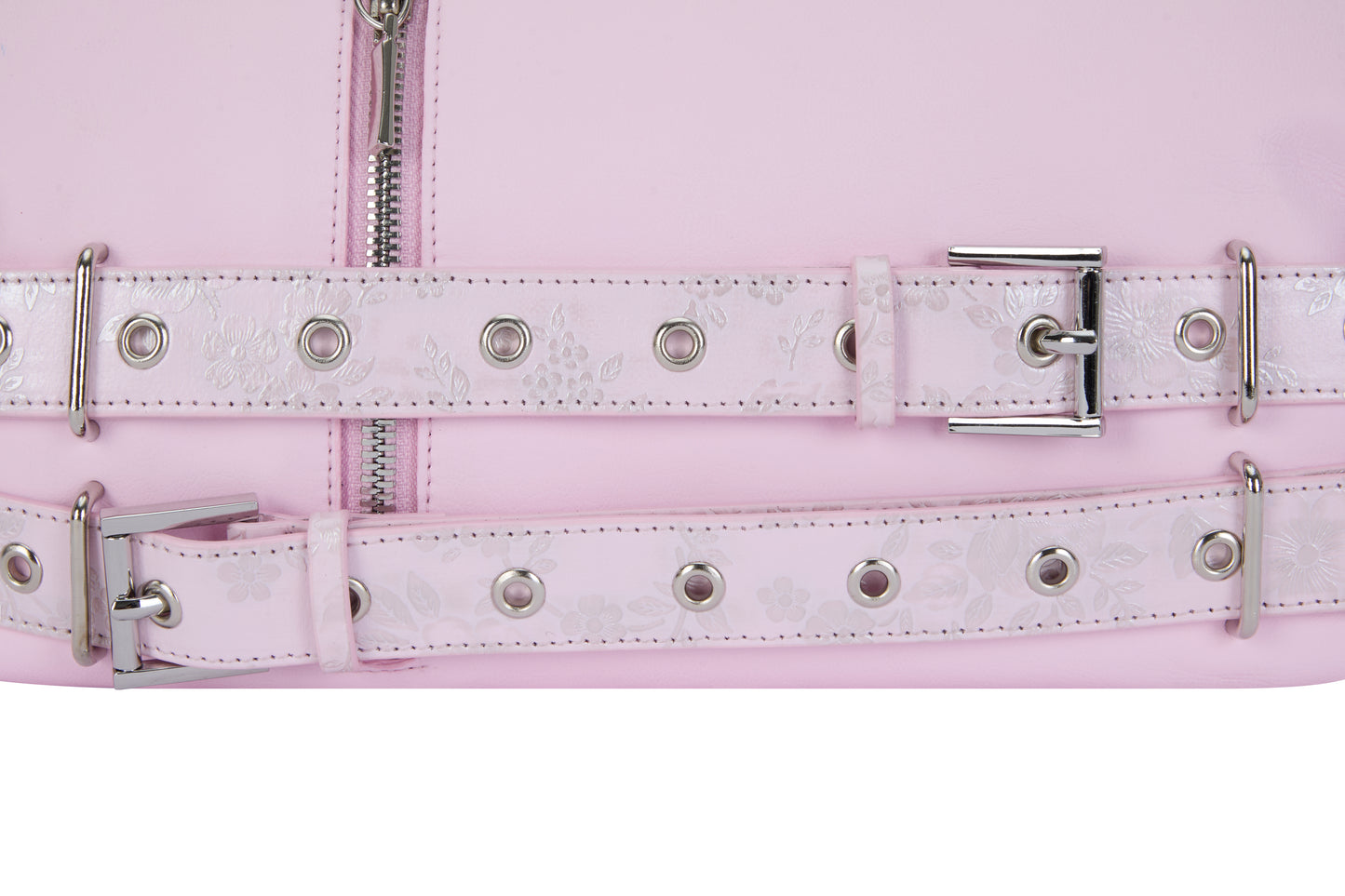 （韓国発送）SY ROSE BELT SHOULDER BAG (PINK)