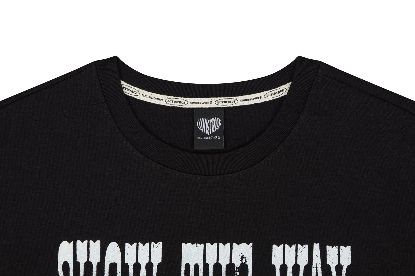 （韓国発送）SY SHOW THE WAY TEE (BLACK)