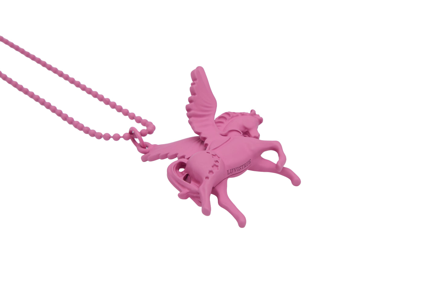 （韓国発送）SY HORSE NECKLACE (PINK)