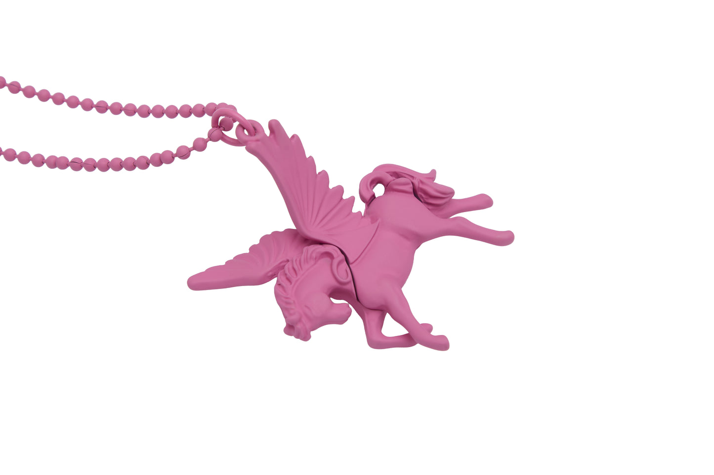 （韓国発送）SY HORSE NECKLACE (PINK)