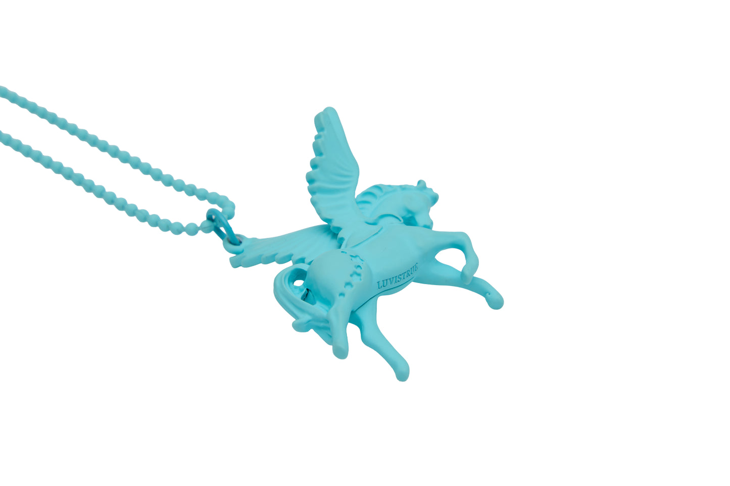 【6/5予約配送】（韓国発送）SY HORSE NECKLACE (SKY BLUE)