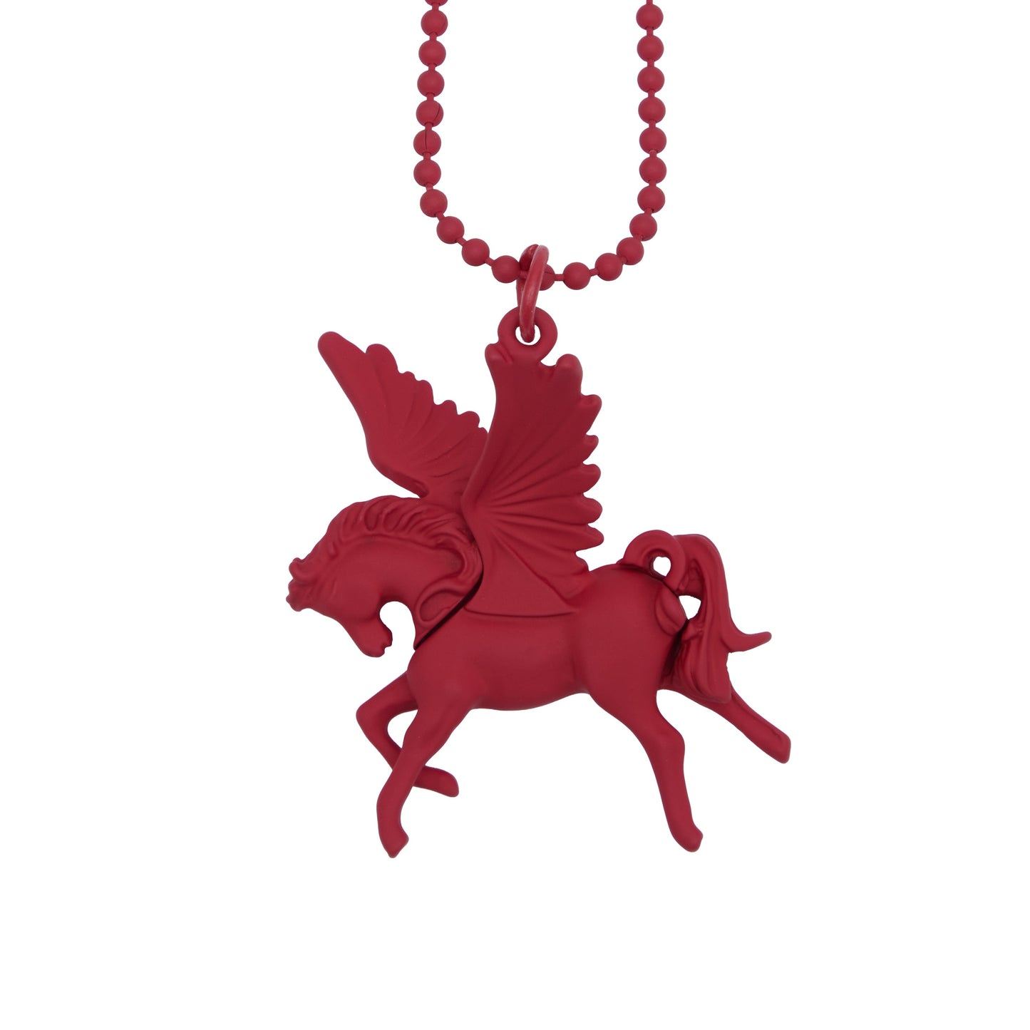 （韓国発送）SY HORSE NECKLACE (RED)