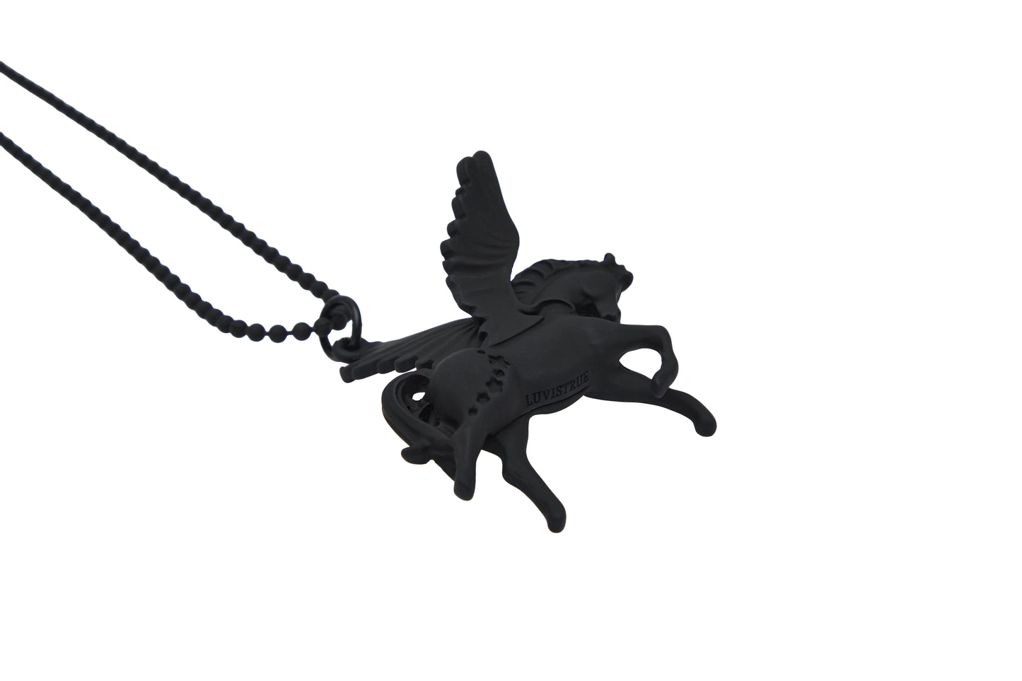 （韓国発送）SY HORSE NECKLACE (BLACK)