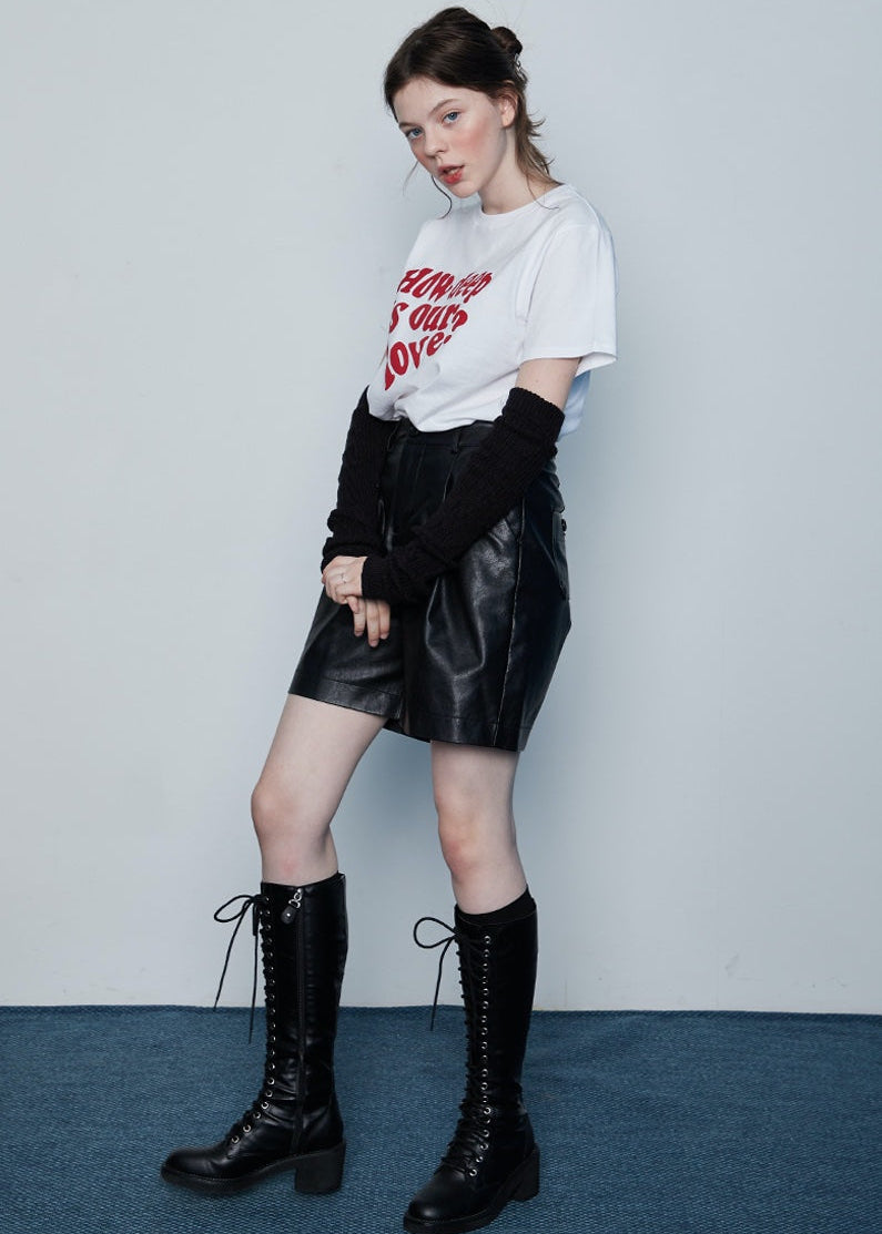 【ITZY イェジ、MAMAMOO ムンビョル、STAYC アイサ着用】（韓国発送）IN LOVE TEE (WHITE)