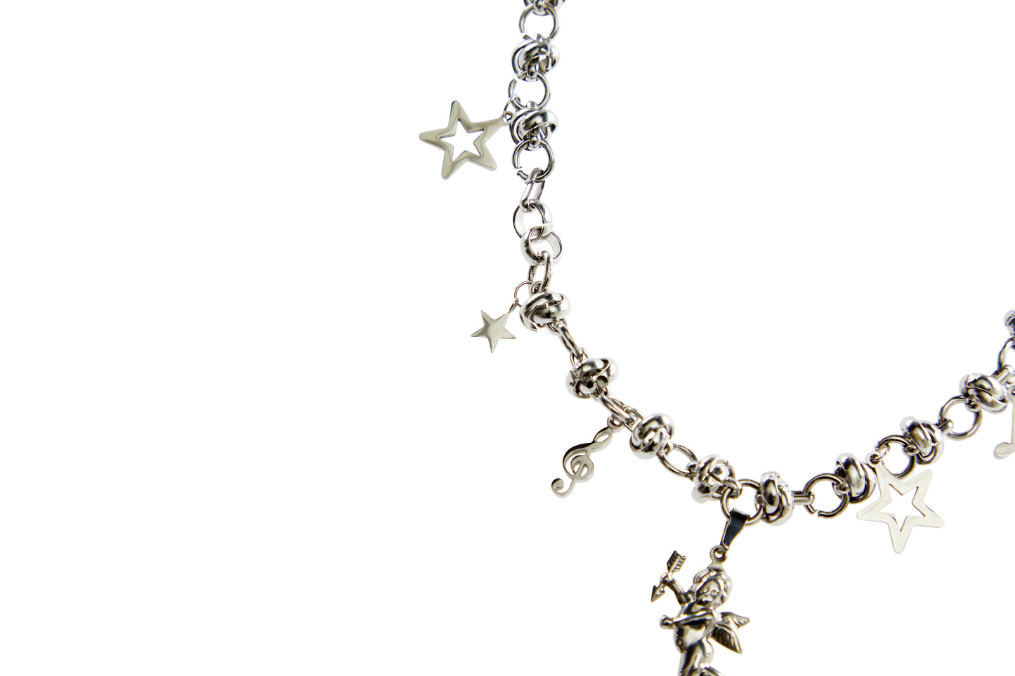 （韓国発送）EL ANGEL CUPID NECKLACE (SILVER)