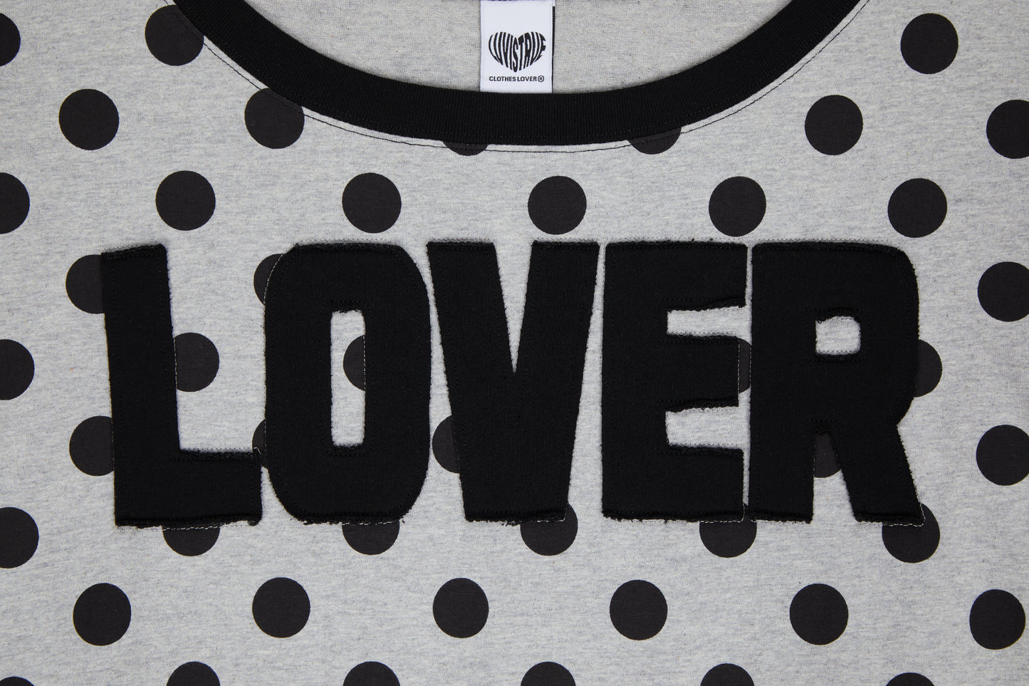 （韓国発送）EL DOT LOVER ONE-SHOULDER TEE (GRAY)