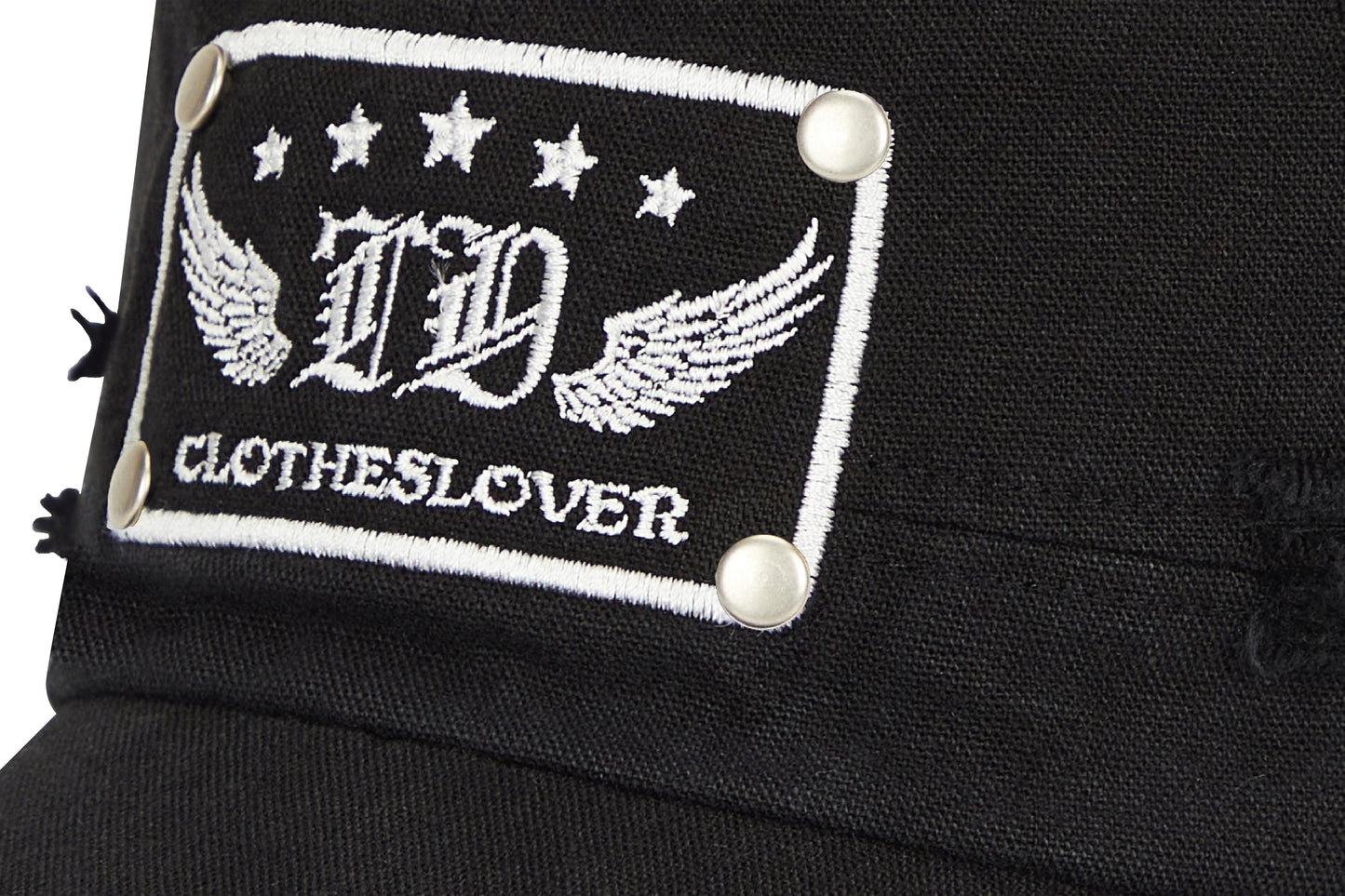 （韓国発送）EL DAMAGE PATCH CAP (BLACK)