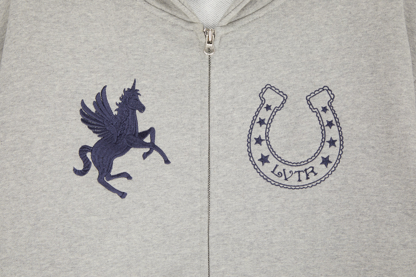 （韓国発送）EL UNICORN HOOD ZIP UP (GRAY)
