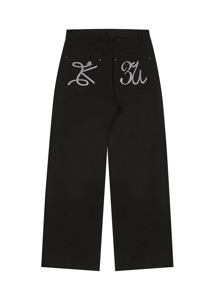 【6th REORDER】BASIC ILOVEU WIDE (BLACK)