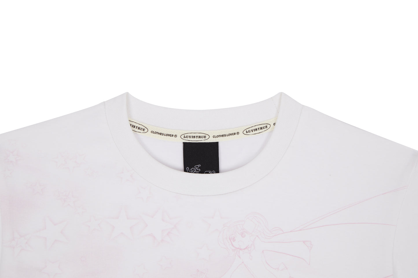 （韓国発送）SHUGO CHARA! PINK RAINBOW TEE (WHITE)