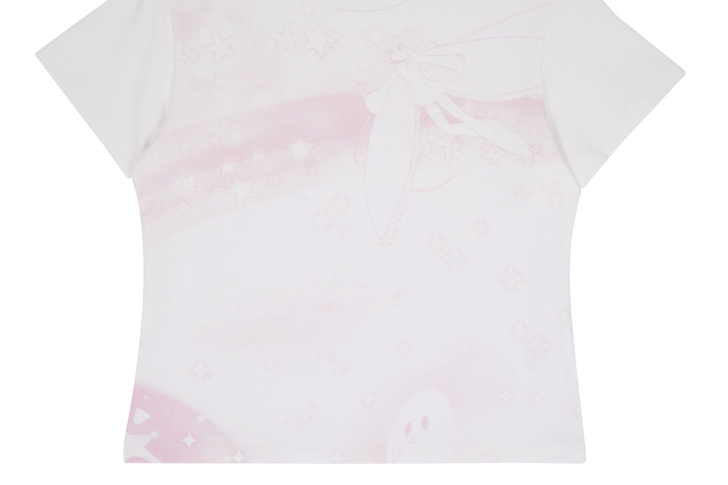 （韓国発送）SHUGO CHARA! PINK RAINBOW TEE (WHITE)