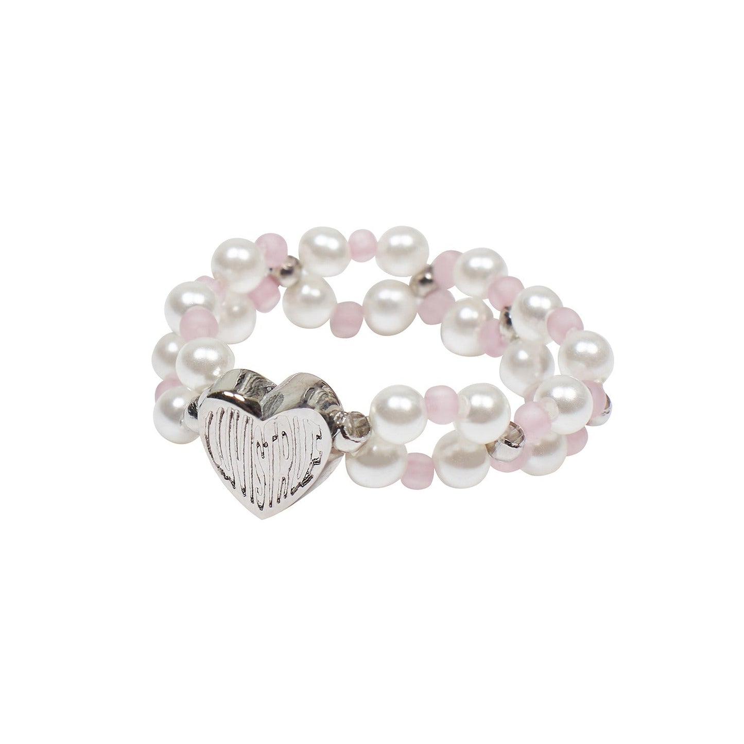 【NCT WISH サクヤ着用】（韓国発送）FS HEART RING (BABY PINK)