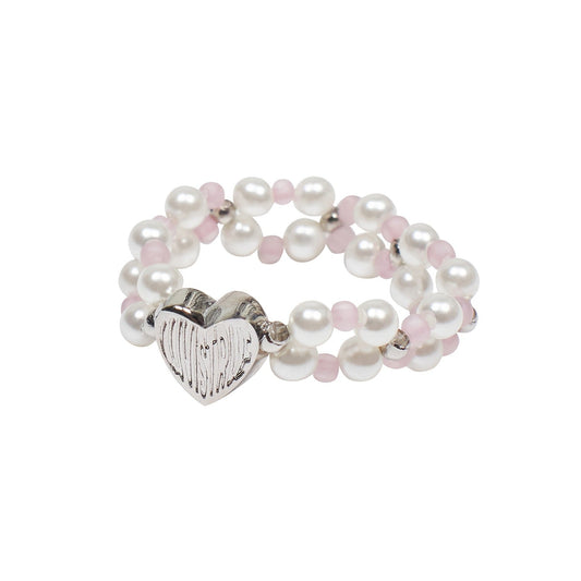 【NCT WISH サクヤ着用】（韓国発送）FS HEART RING (BABY PINK)