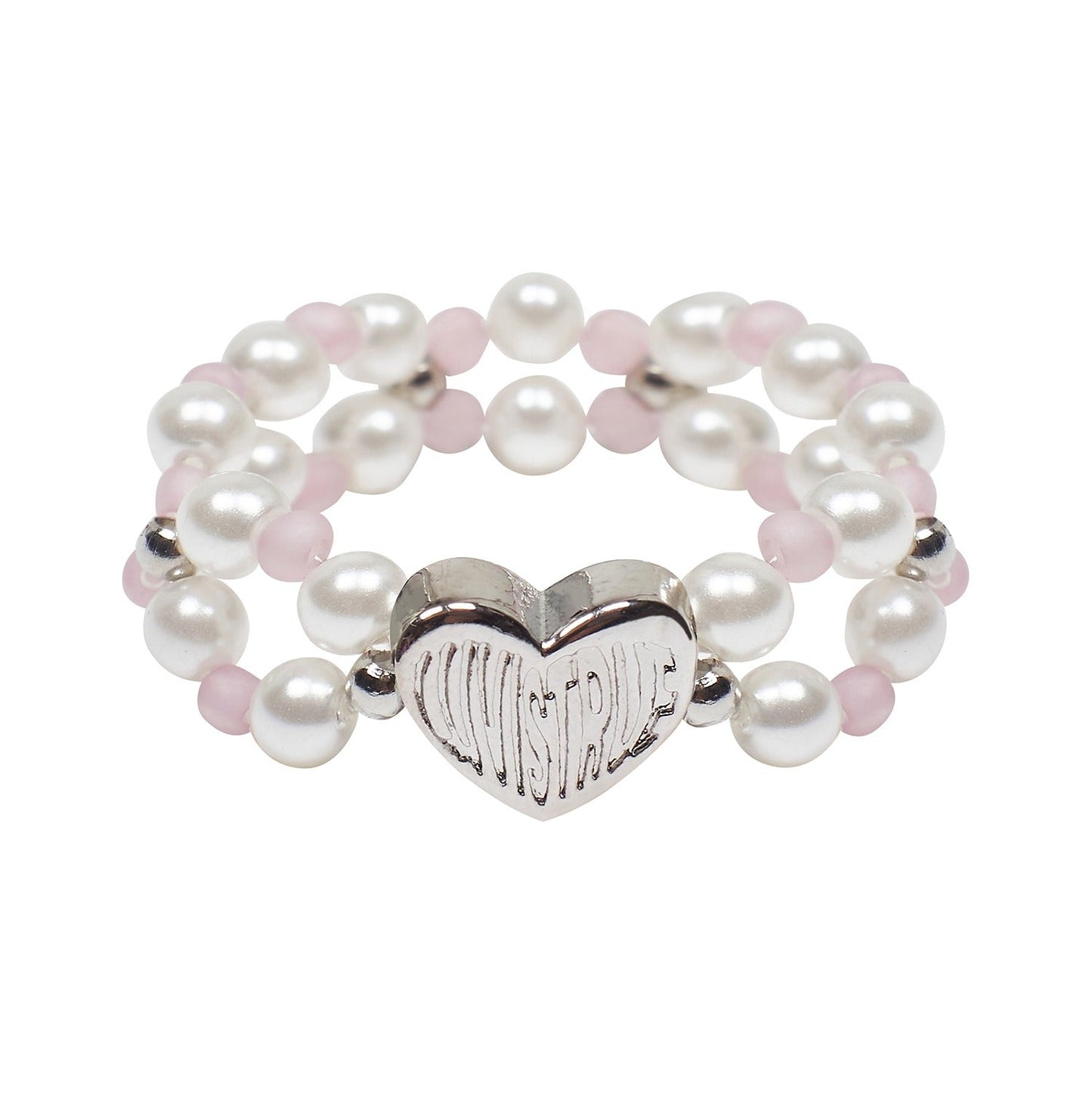 【NCT WISH サクヤ着用】（韓国発送）FS HEART RING (BABY PINK)