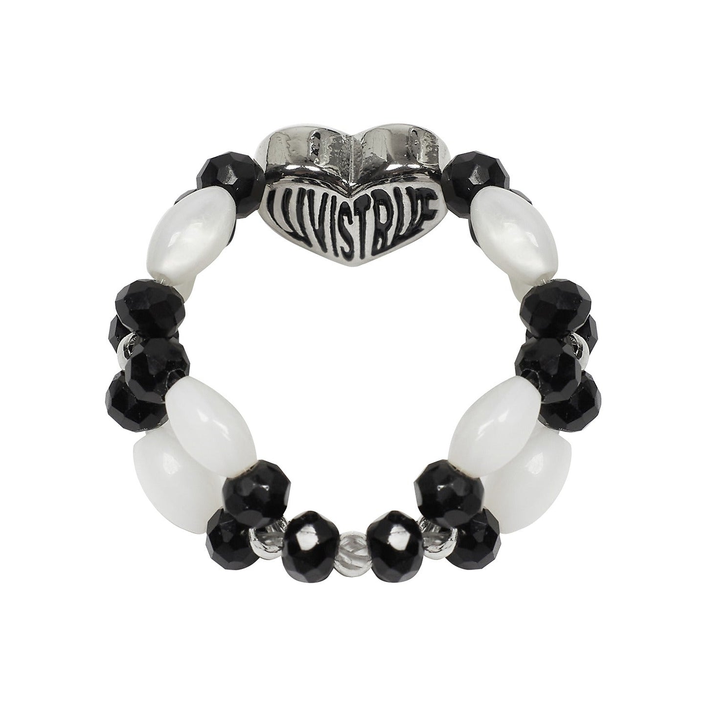 （韓国発送）FS HEART RING (WHITE)