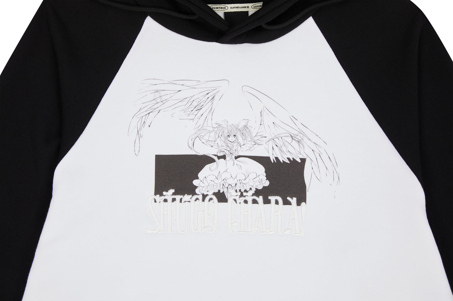 （韓国発送）SHUGO CHARA! RAGLAN HOODY (WHITE)