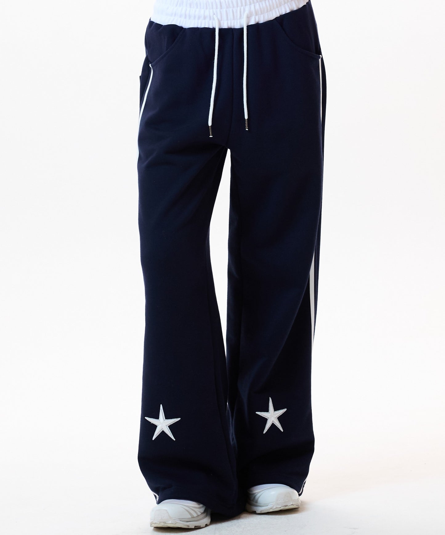 （韓国発送）IM POCKET TRANING PANTS (NAVY)