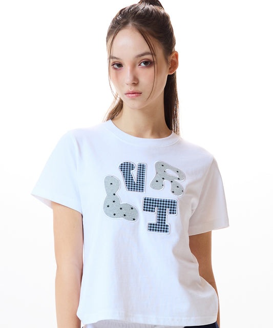 （韓国発送）LVTR PATCH TEE (WHITE)
