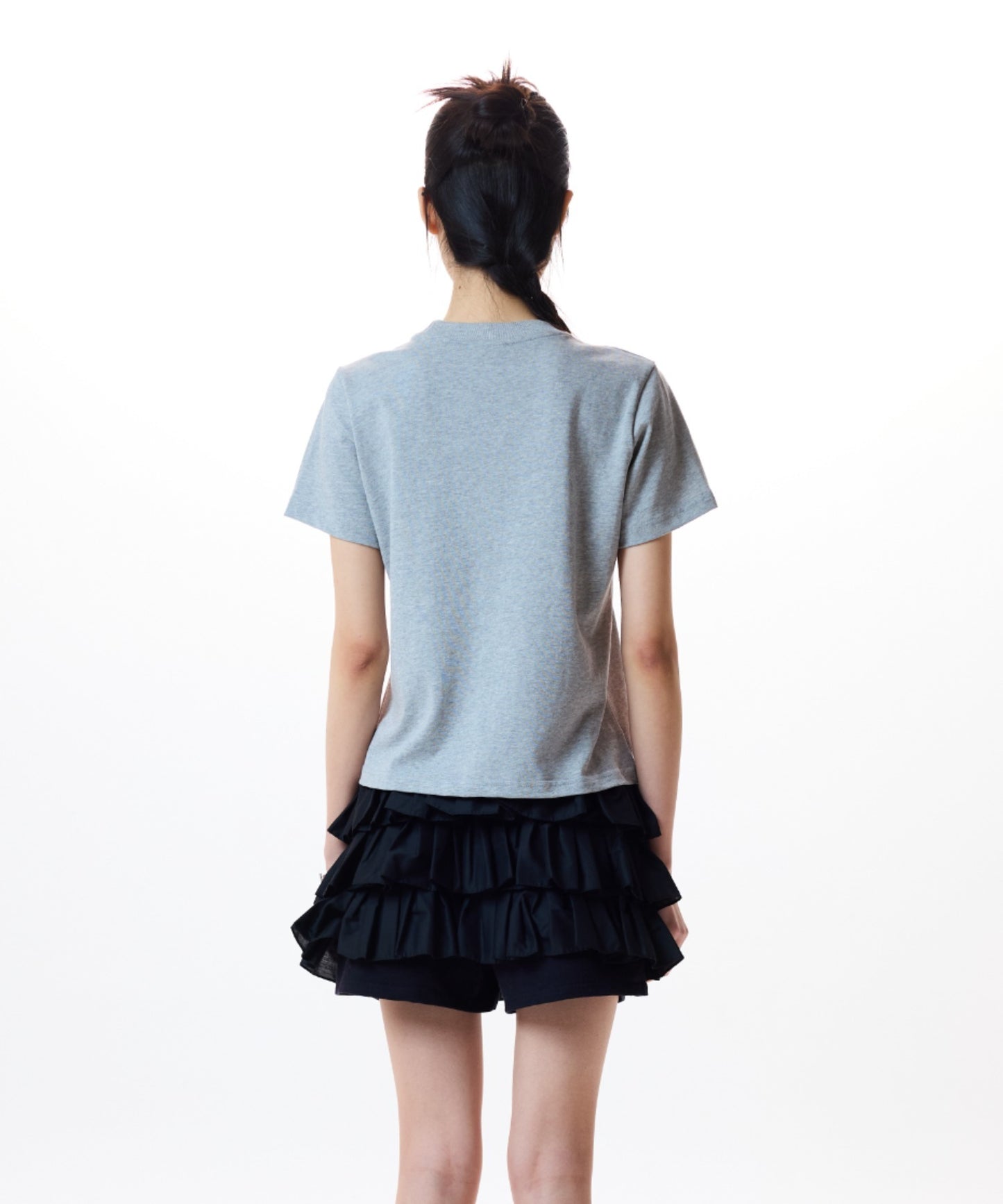 （韓国発送）LVTR PATCH TEE (GRAY)