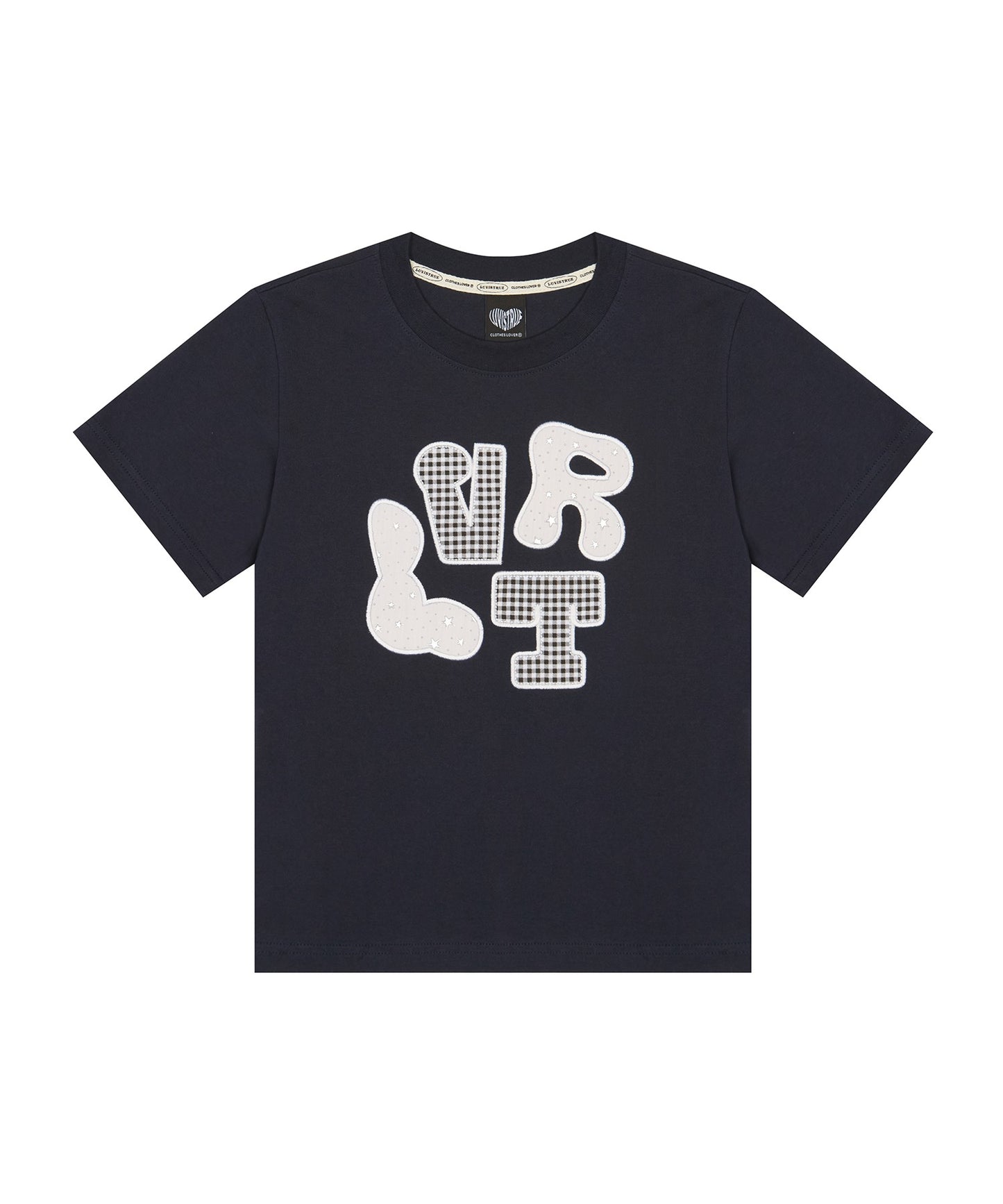 （韓国発送）LVTR PATCH TEE (NAVY)