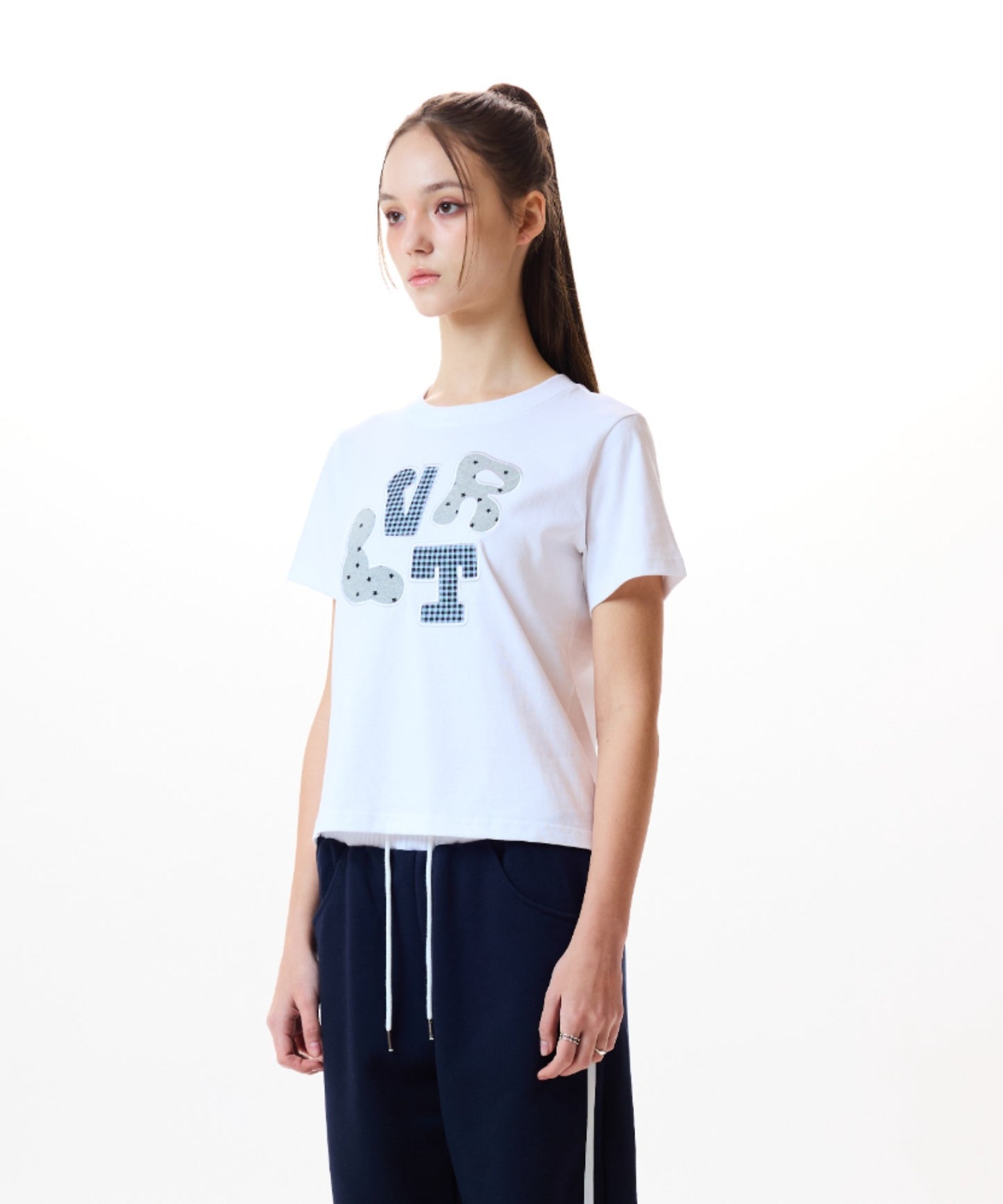 （韓国発送）LVTR PATCH TEE (WHITE)