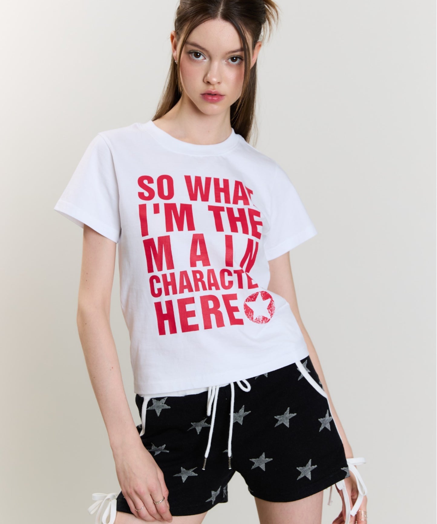 （韓国発送）SM MAIN CHARACTER TEE (WHITE)
