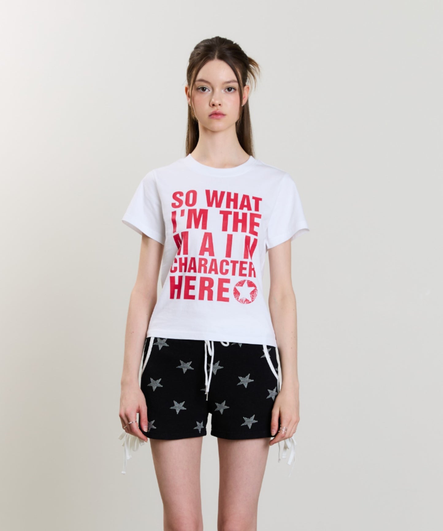 （韓国発送）SM MAIN CHARACTER TEE (WHITE)