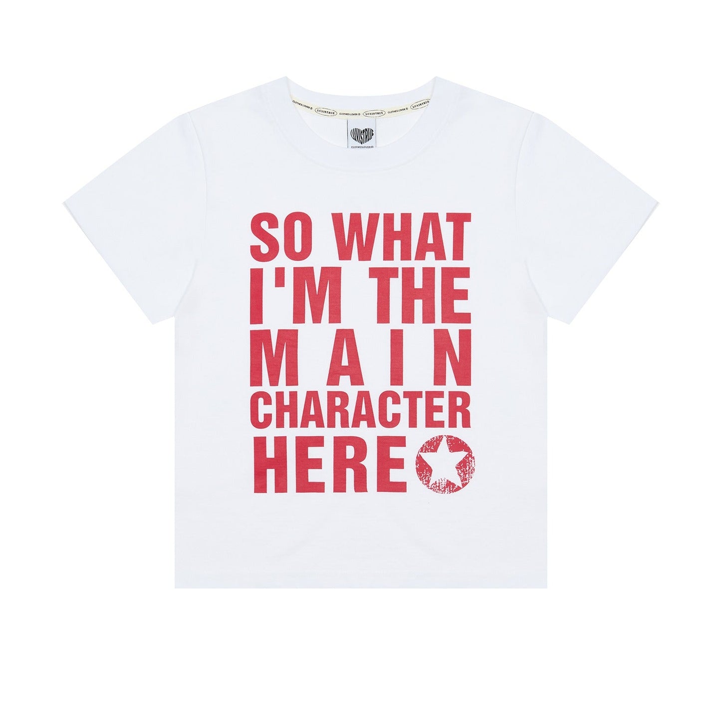 （韓国発送）SM MAIN CHARACTER TEE (WHITE)