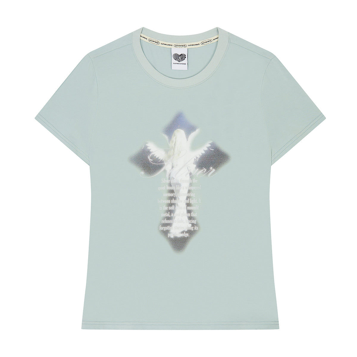 （韓国発送）EL CROSS FAIRY GRAPHIC TEE (MINT)