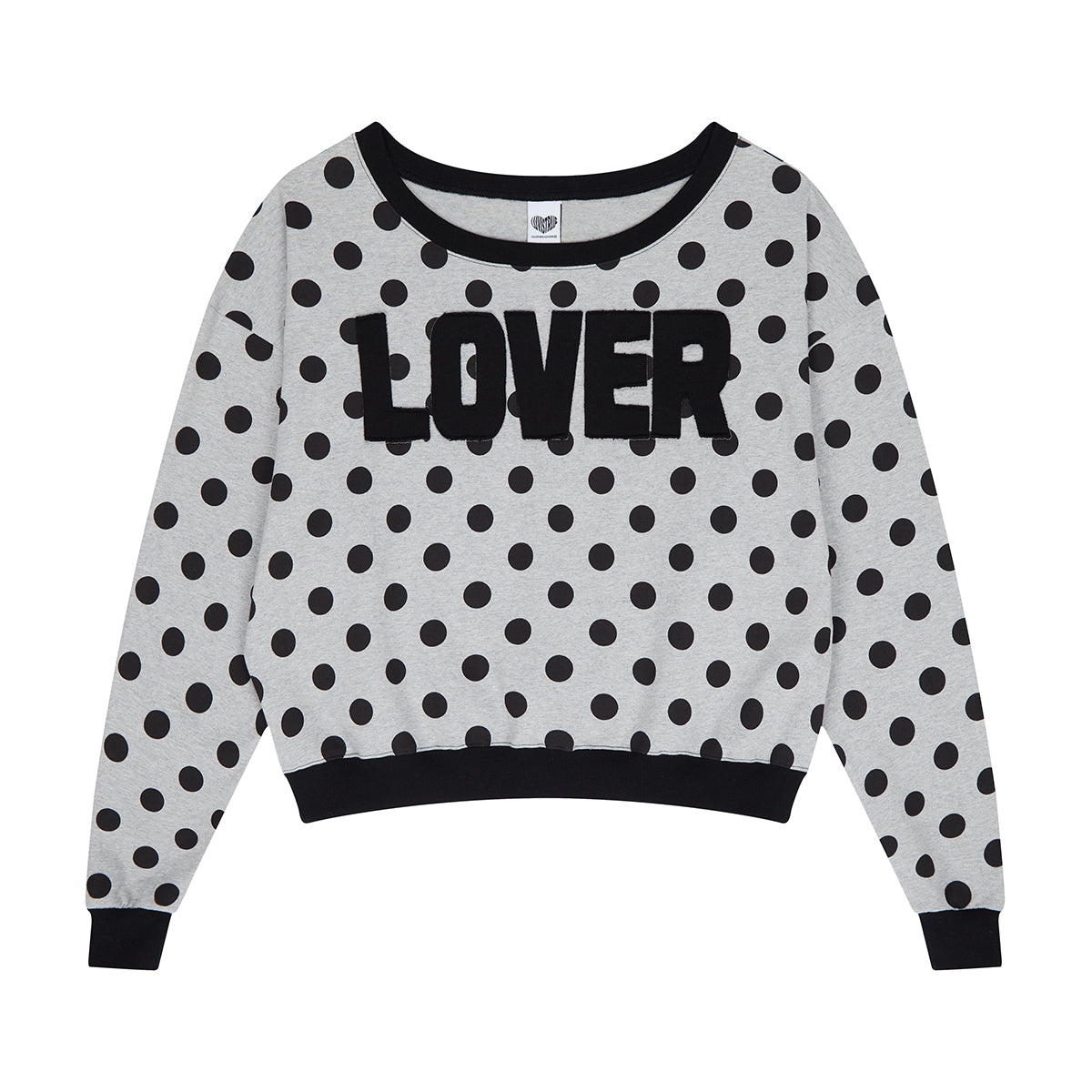 （韓国発送）EL DOT LOVER ONE-SHOULDER TEE (GRAY)