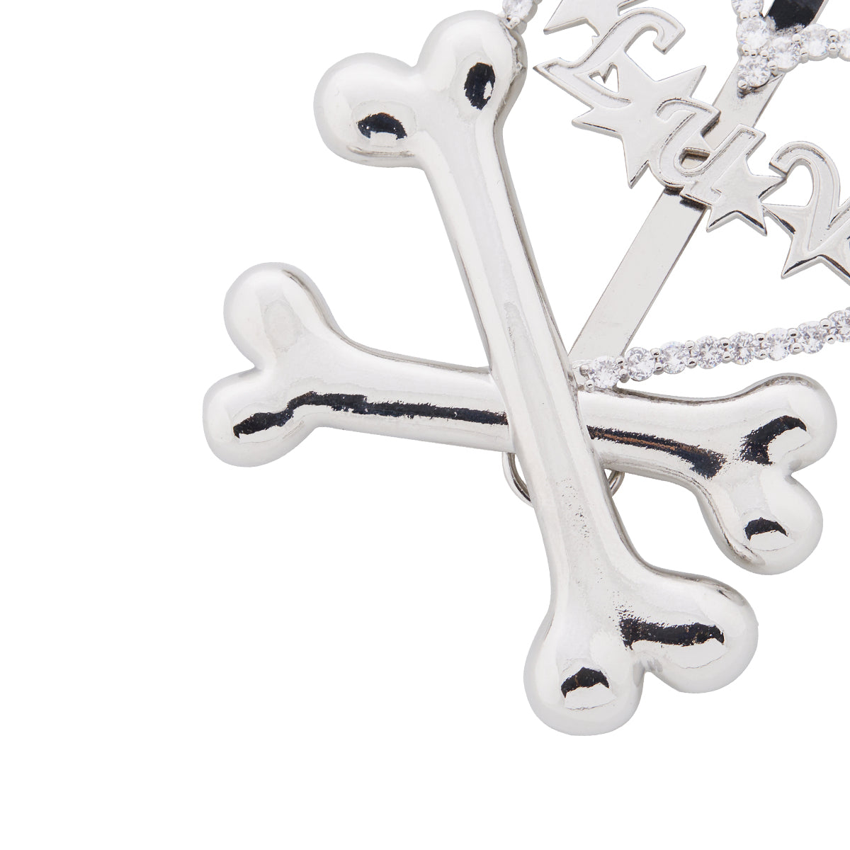 （韓国発送）EL HEART BONE PIN (SILVER)