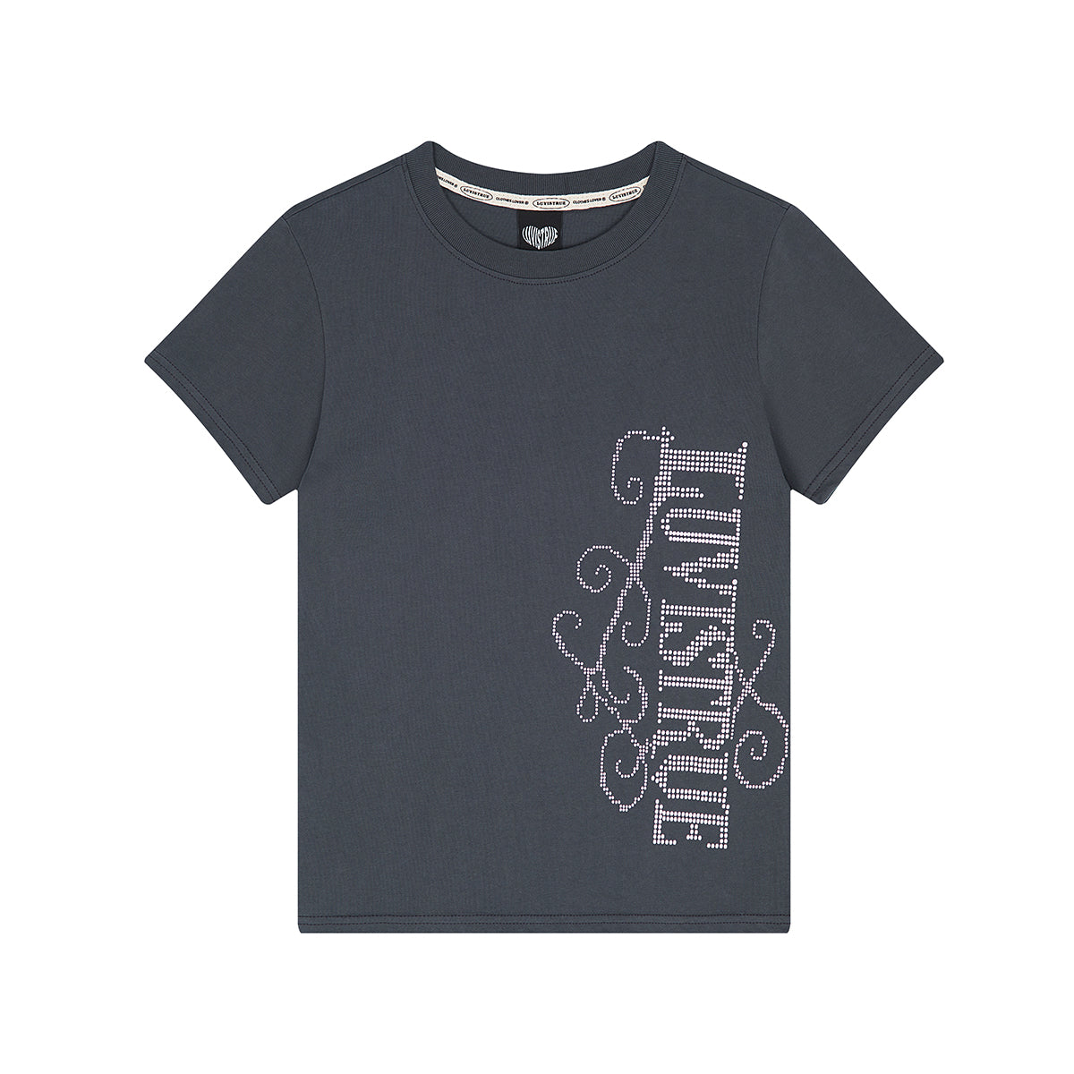 （韓国発送）EL LUVISTRUE LOGO TEE (CHARCOAL)