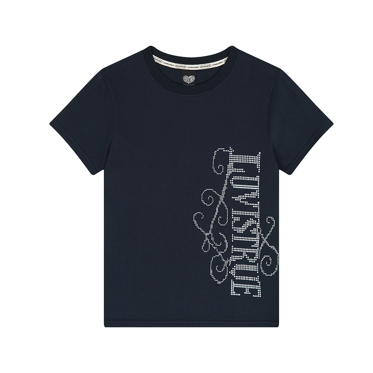 （韓国発送）EL LUVISTRUE LOGO TEE (NAVY)
