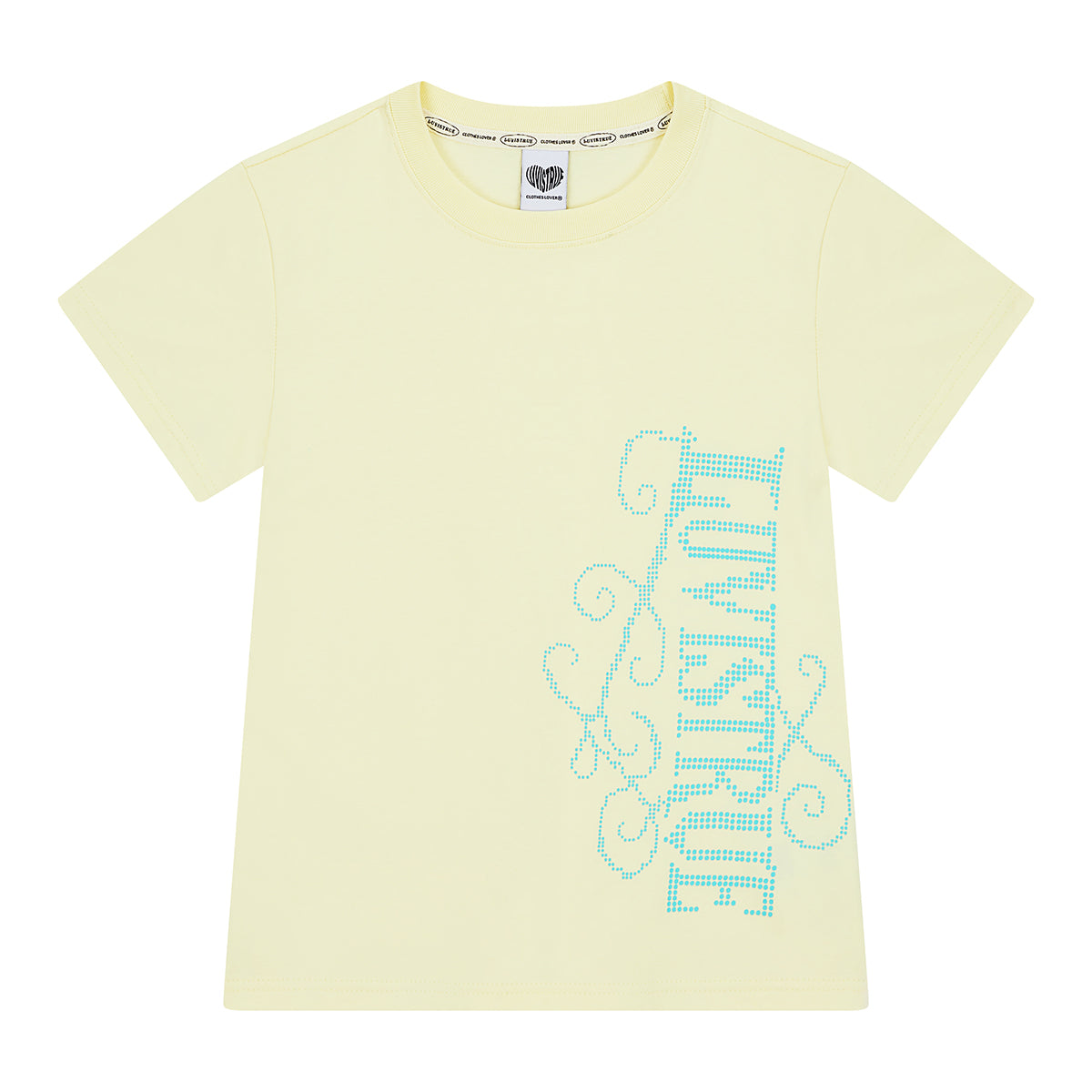 （韓国発送）EL LUVISTRUE LOGO TEE (YELLOW)