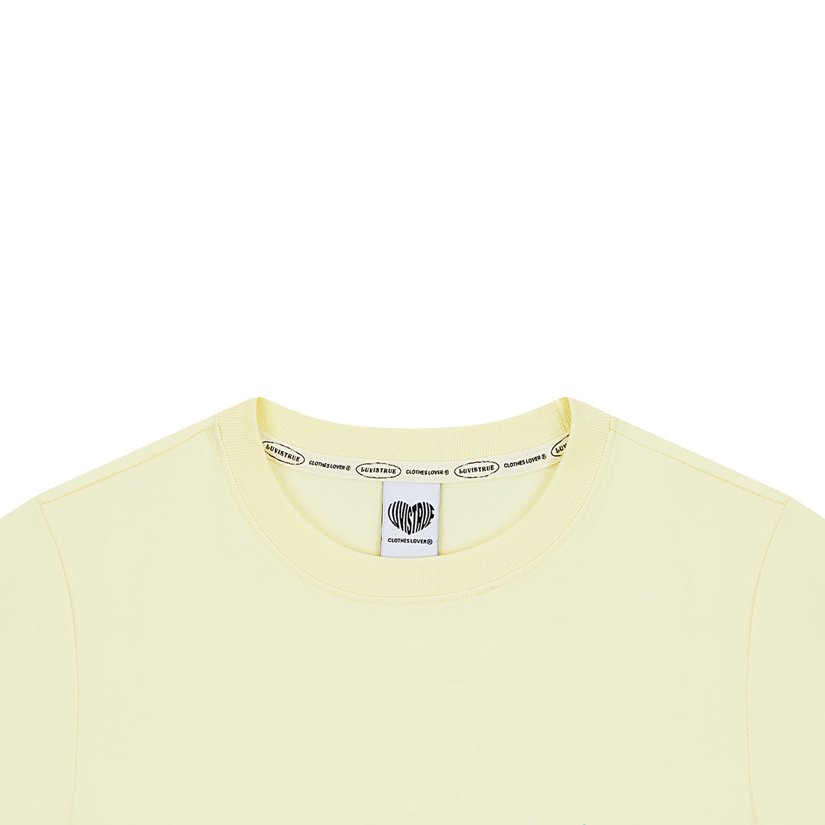 （韓国発送）EL LUVISTRUE LOGO TEE (YELLOW)