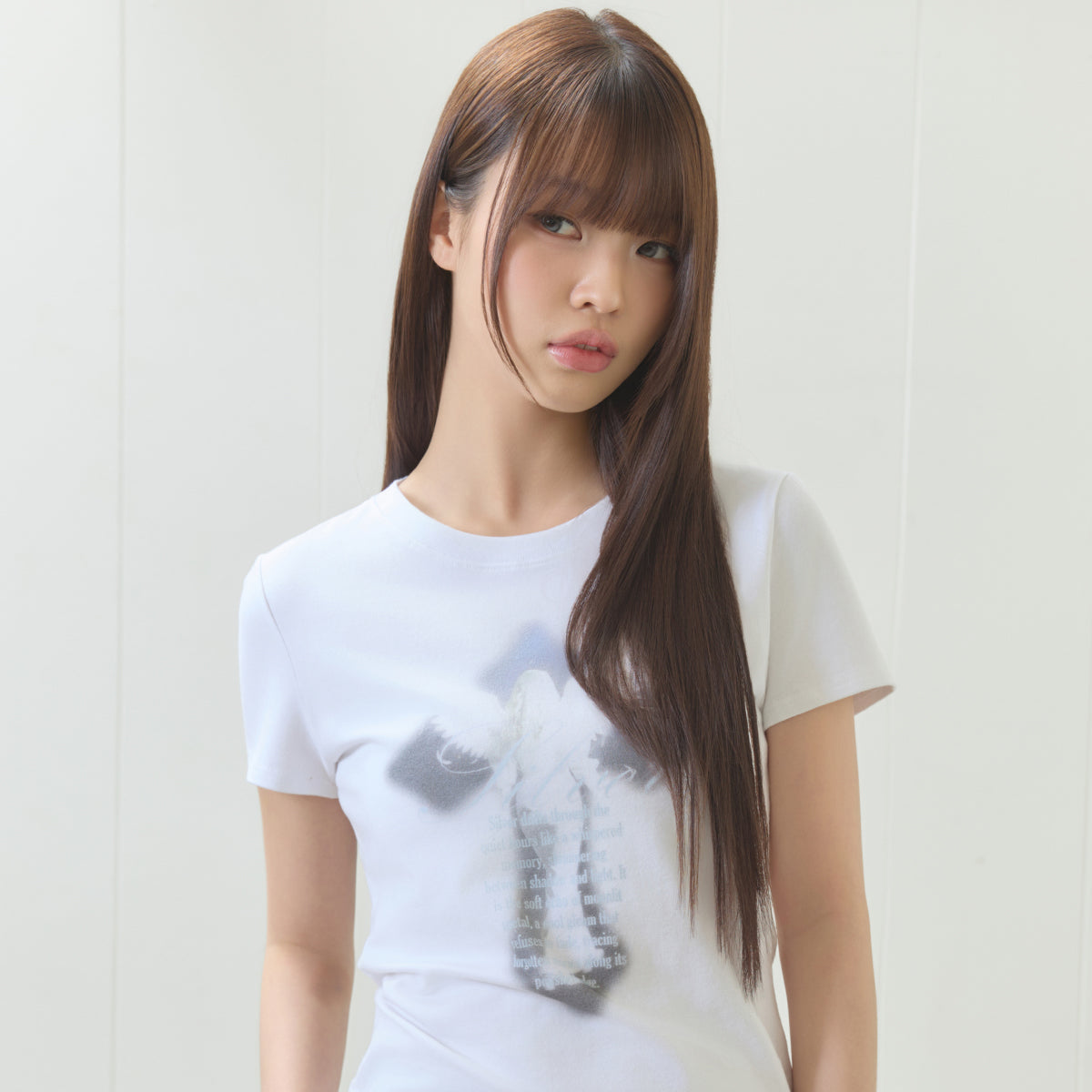（韓国発送）EL CROSS FAIRY GRAPHIC TEE (WHITE)