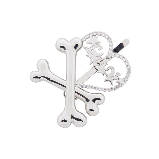 （韓国発送）EL HEART BONE PIN (SILVER)