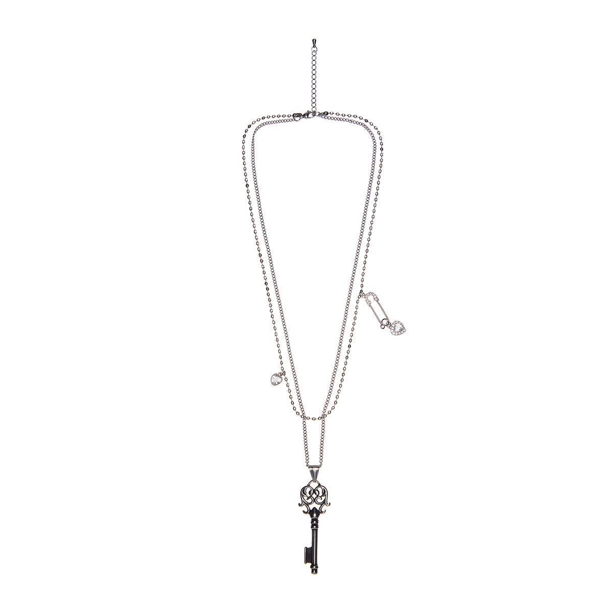 （韓国発送）EL LAYERED NECKLACE (SILVER)